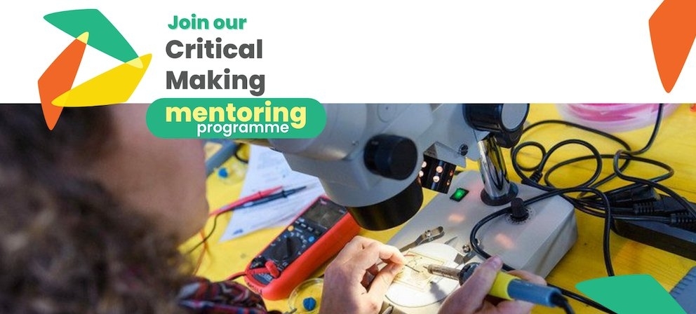 Critical Making Programme banner from social media